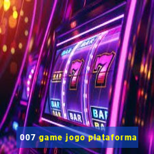 007 game jogo plataforma